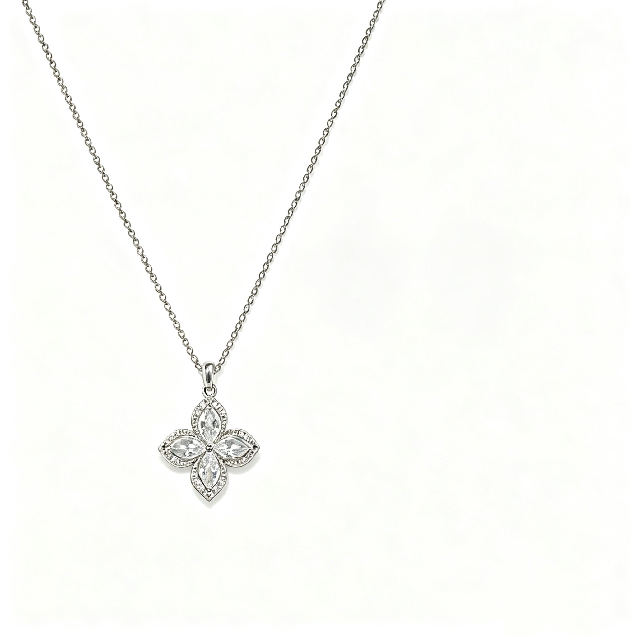 Full Diamond Lucky Four-Leaf Clover Set