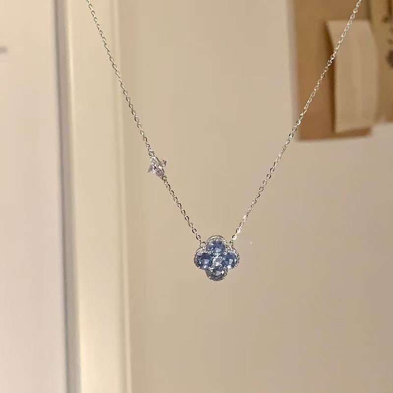 Four-leaf clover necklace