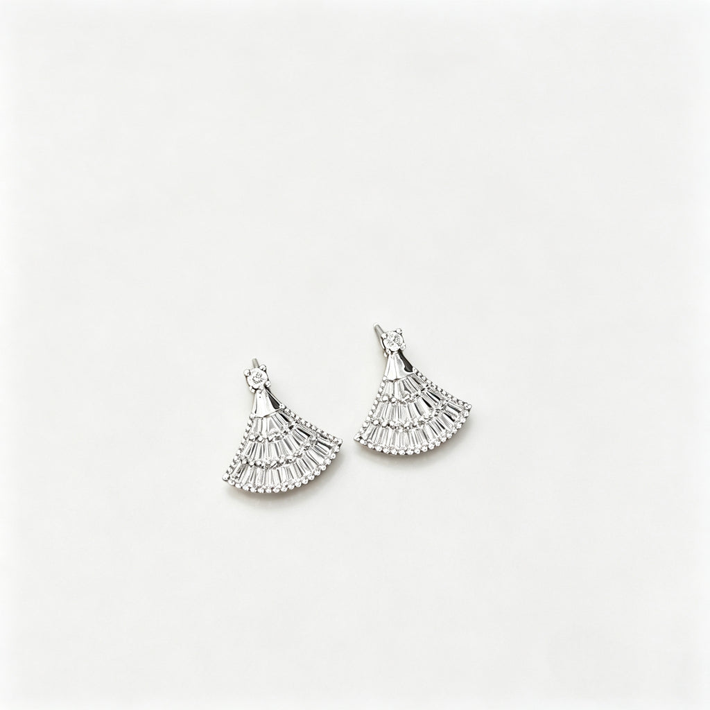 Starry Sky Fan Earrings
