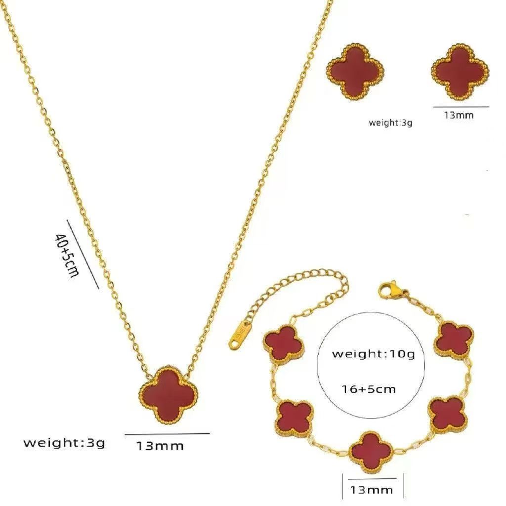 Classic Four-Leaf Clover Set