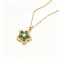 Rotatable Four-Leaf Clover Necklace