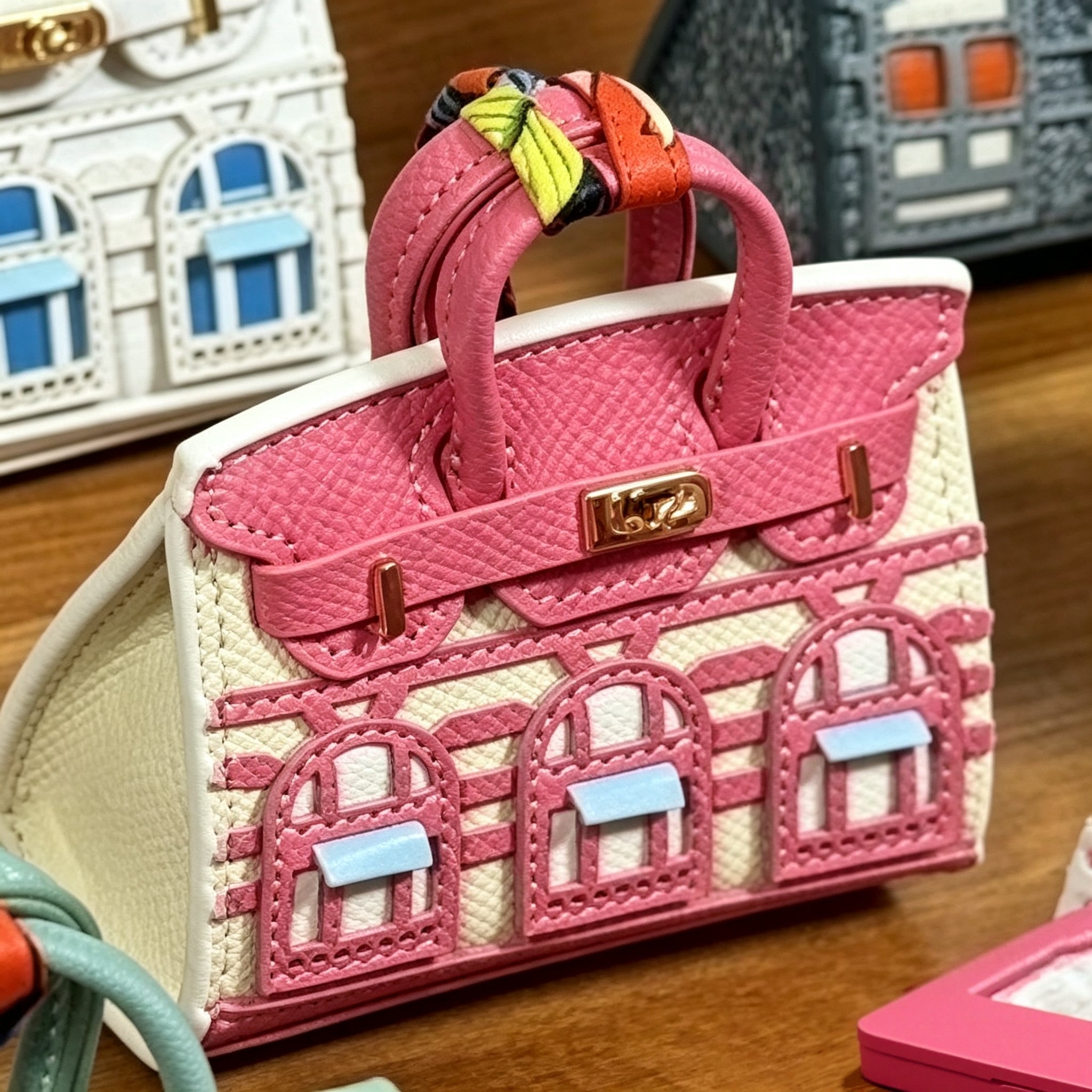 Mini house pendant bag