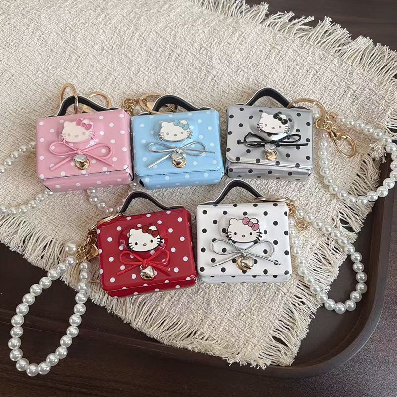 Hello Kitty Polka Dot Mini Bag Charm