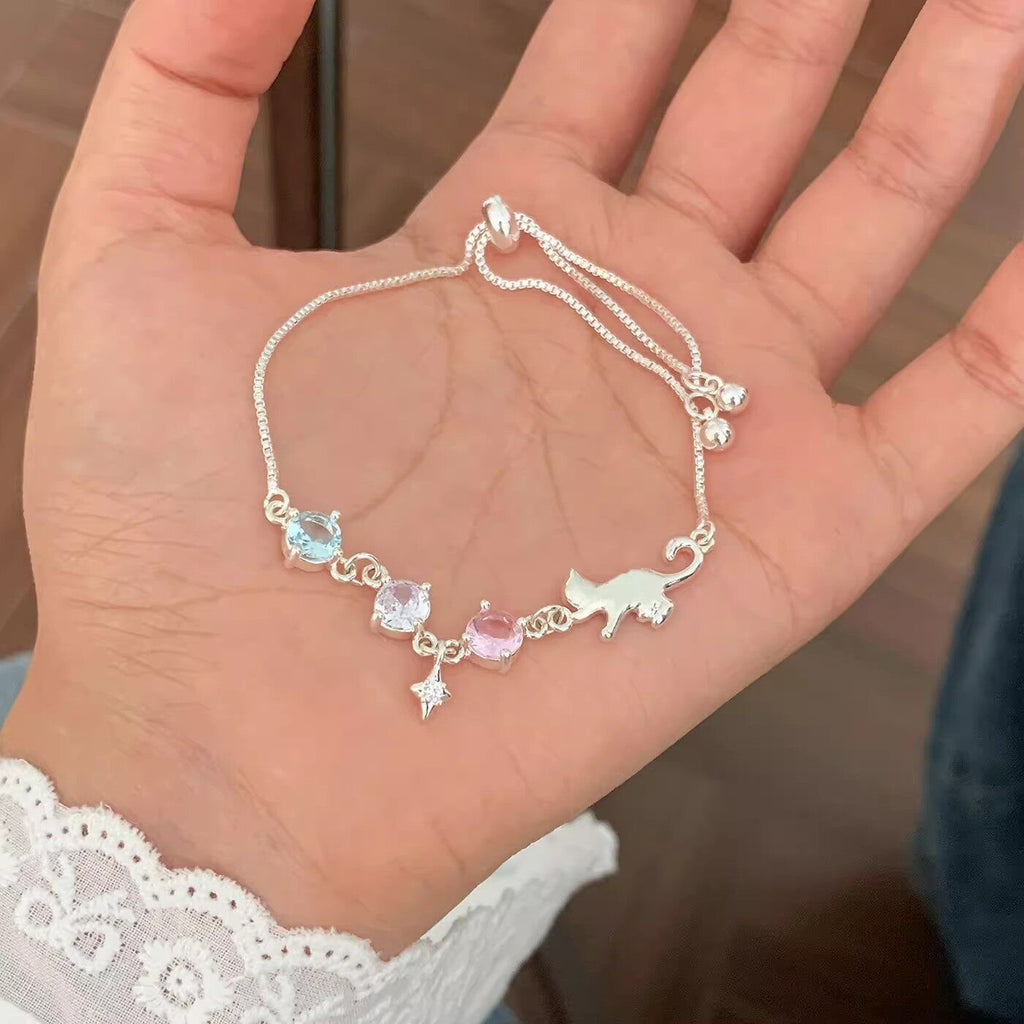 Adorable Kitten Adjustable Bracelet