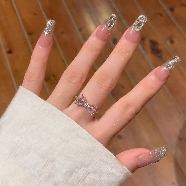 Pink Diamond Bow Ring