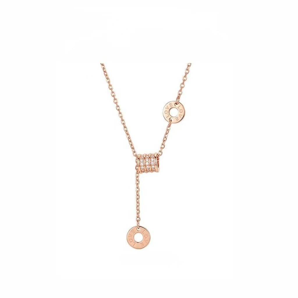 Roman Numeral Collarbone Necklace