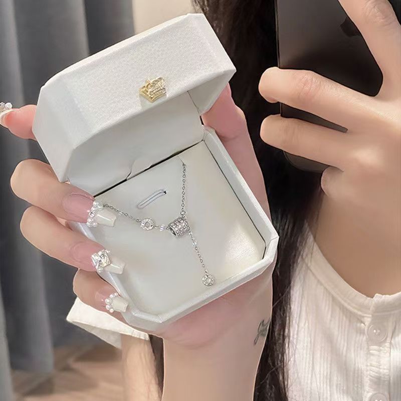 Roman Numeral Collarbone Necklace