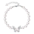 Rhinestone Butterfly Bracelet