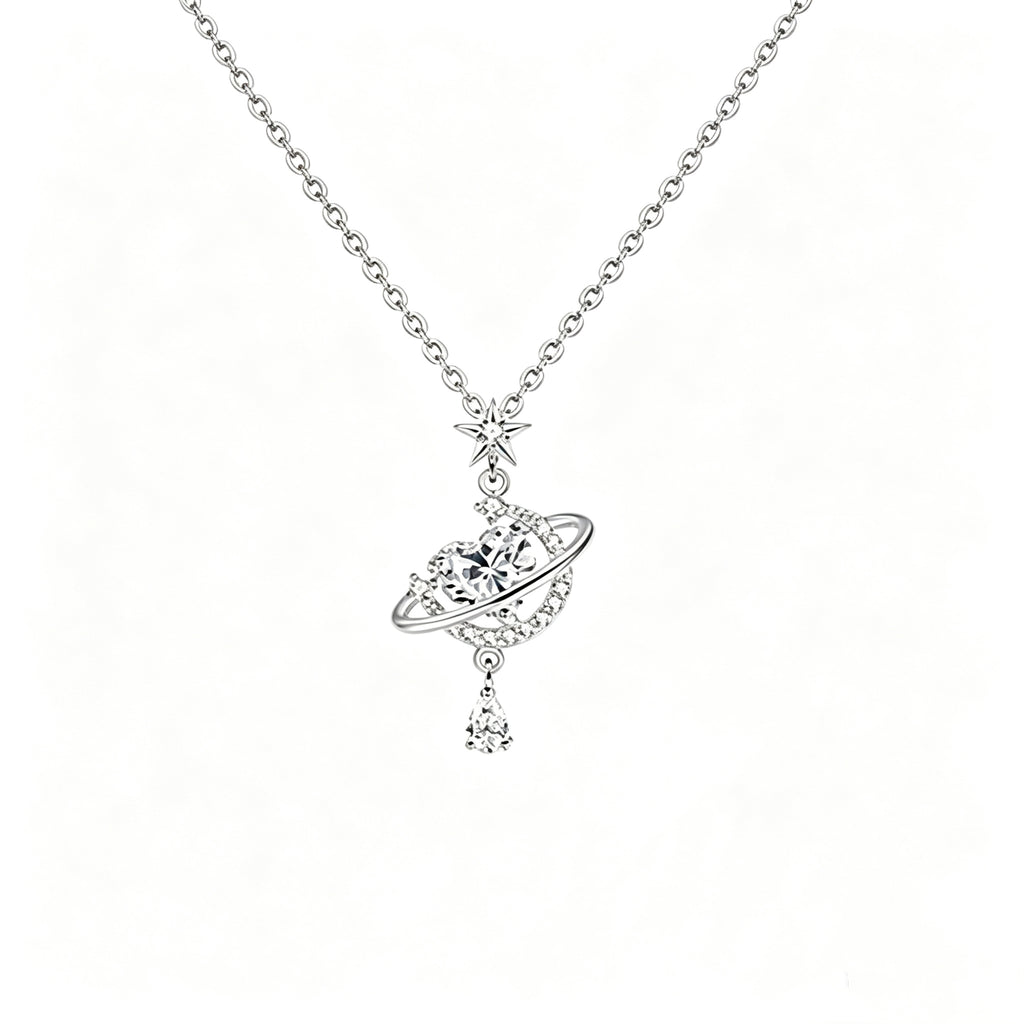 S925 Silver Heart-Shaped Lock