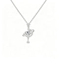 S925 Silver Heart-Shaped Lock