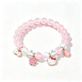 Hello Kitty Rose Quartz &amp; Cherry Blossom Bracelet