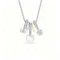 Hello Kitty "Dopamine" Style Hoop Necklace