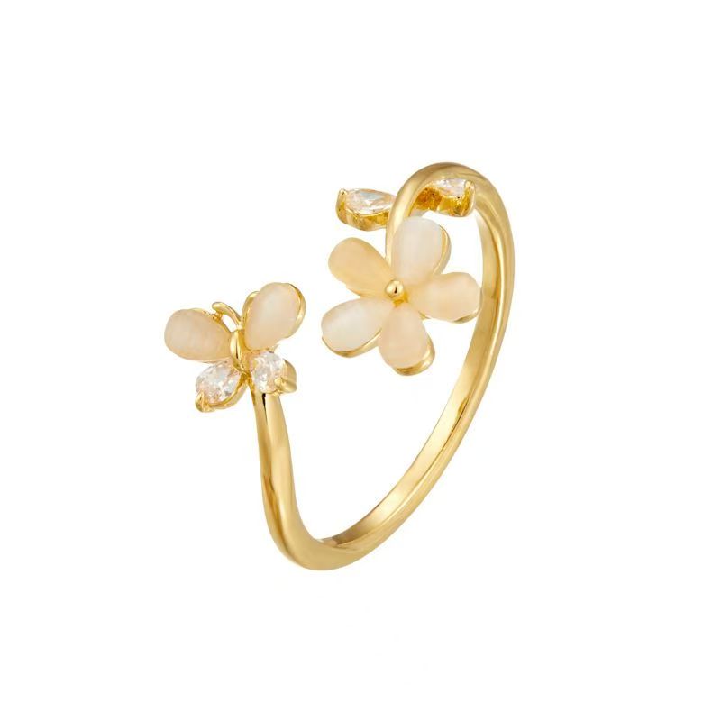 "Butterfly Dream" Open Adjustable Ring