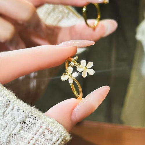 "Butterfly Dream" Open Adjustable Ring